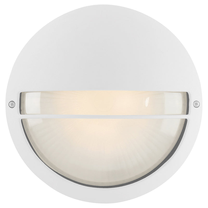 Clifton LED Outdoor Bulkhead Light in White