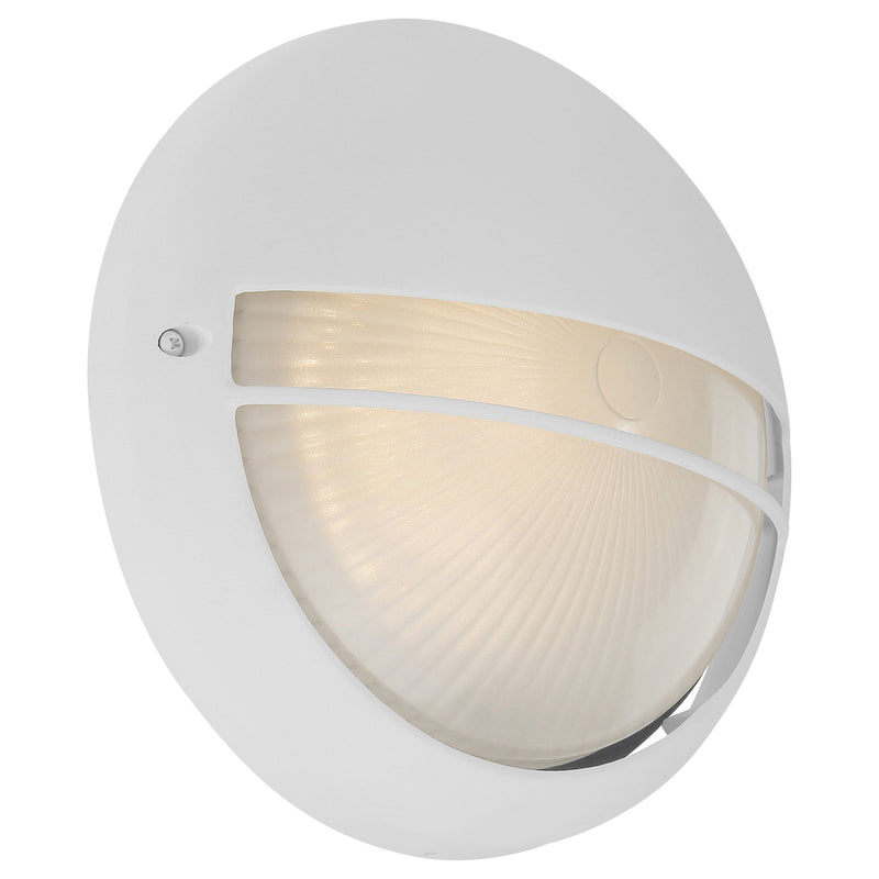 Clifton LED Outdoor Bulkhead Light in White
