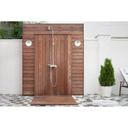 Clifton LED Outdoor Bulkhead Light in Satin
