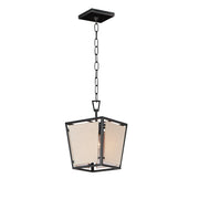 Montauk 1 Light Pendant in Black