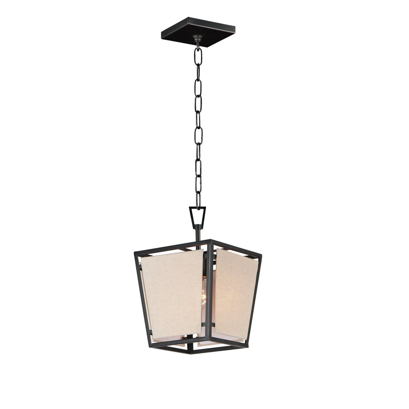 Montauk 1 Light Pendant in Black