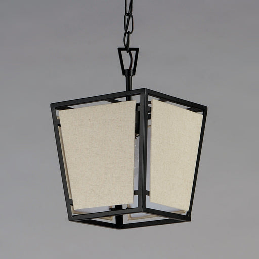 Montauk 1 Light Pendant in Black