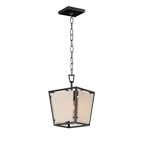 Montauk 1 Light Pendant in Black