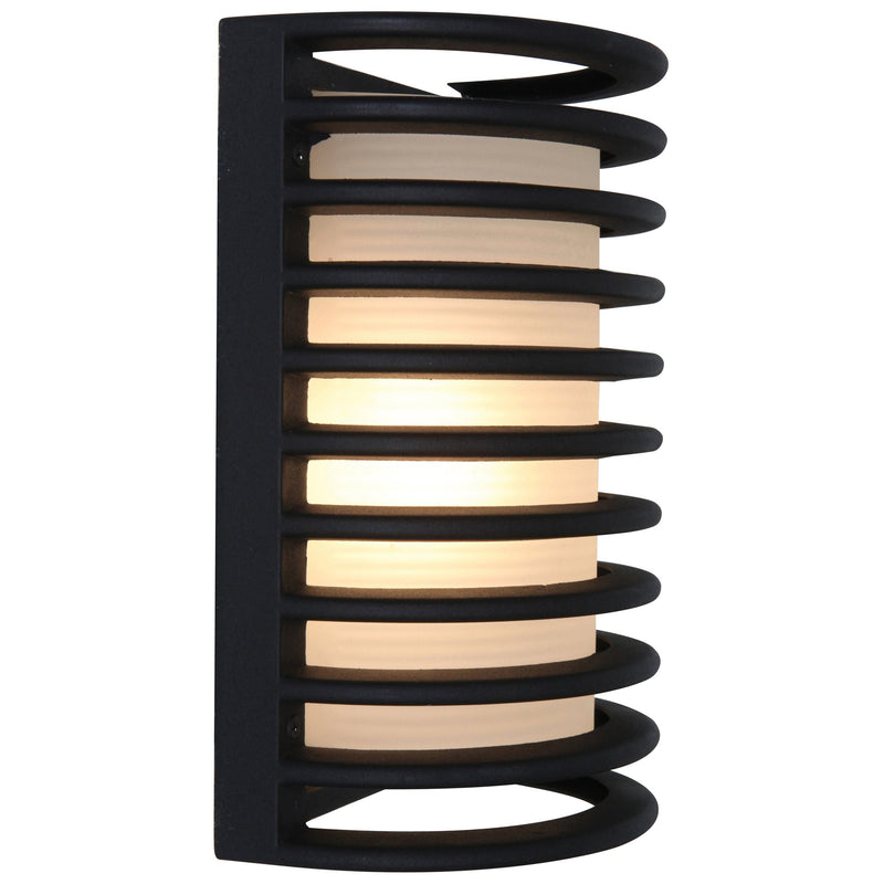 Bermuda Outdoor Wall Sconce in Black