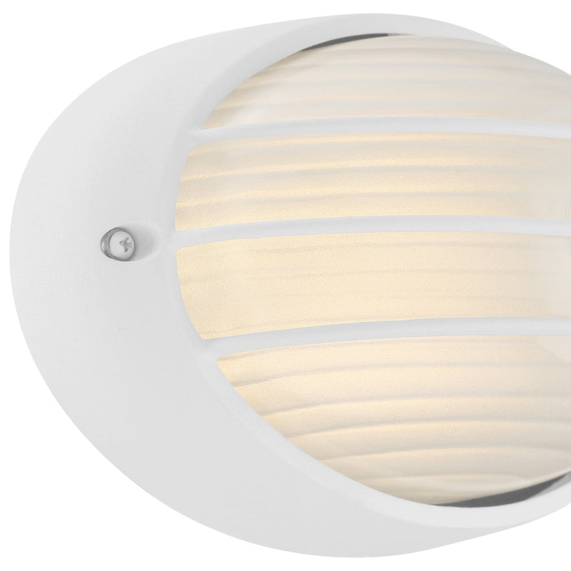 Cabo LED Outdoor Bulkhead Light in White