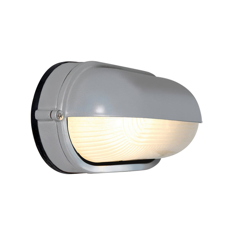 Nauticus Outdoor Bulkhead Light in Satin