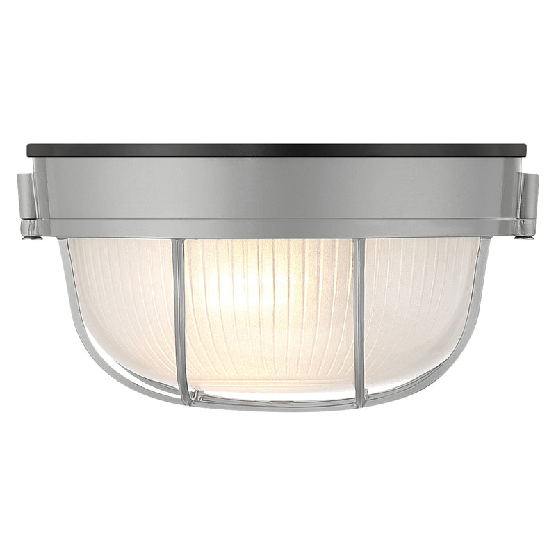 Nauticus Round Dual Mount 7" Outdoor Bulkhead Light in Satin