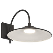 Camas 13" LED Outdoor Wall Sconce in Black