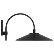 Camas 13" LED Outdoor Wall Sconce in Black