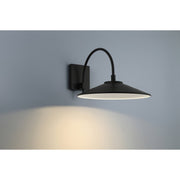 Camas 13" LED Outdoor Wall Sconce in Black