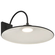 Camas 16.75" LED Outdoor Wall Sconce in Black