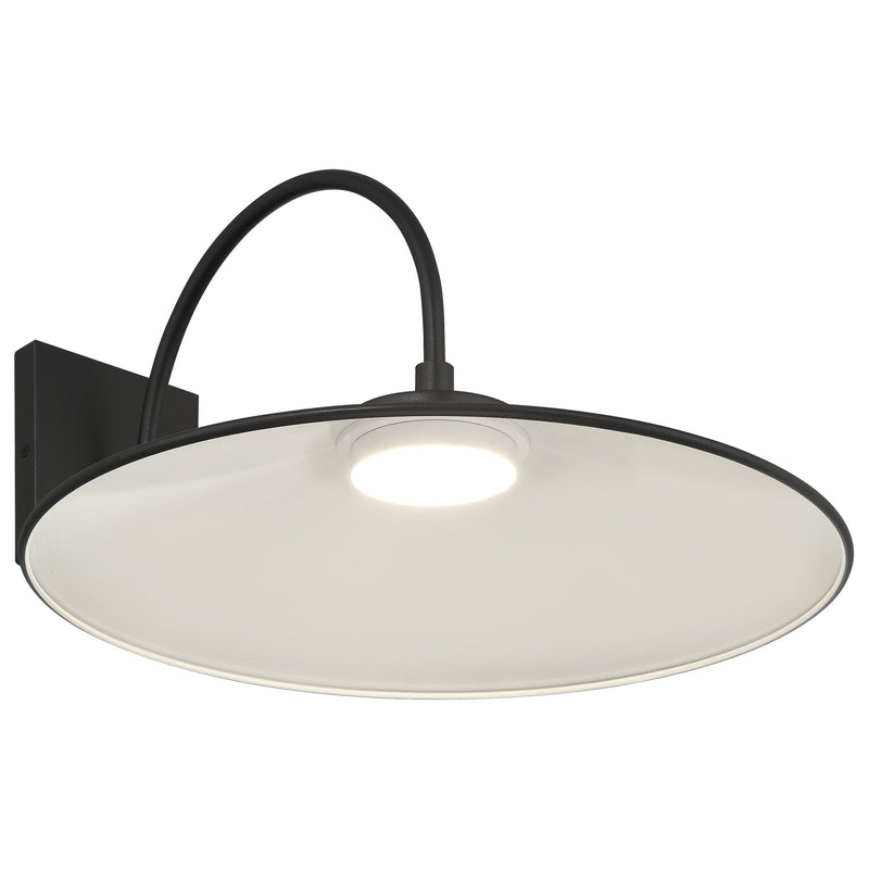 Camas 16.75" LED Outdoor Wall Sconce in Black