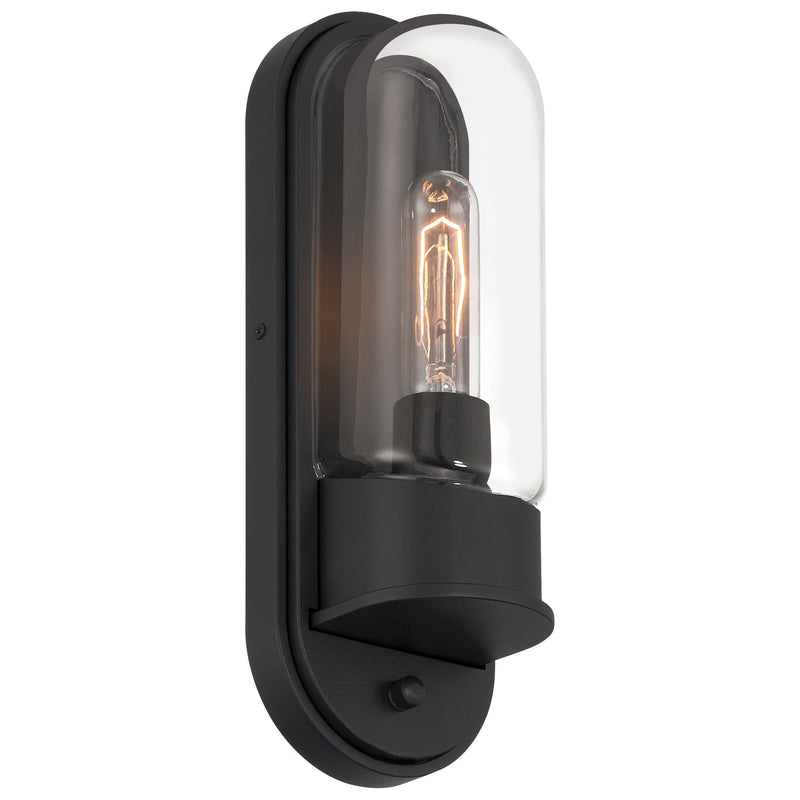 Magnolia Outdoor Wall Sconce in Black