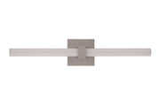 Linear 1 Light 24" LED Vanity in Brushed Polished Nickel