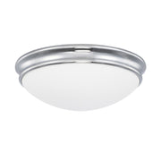 Hansen 2-Light Flush Mount in Chrome