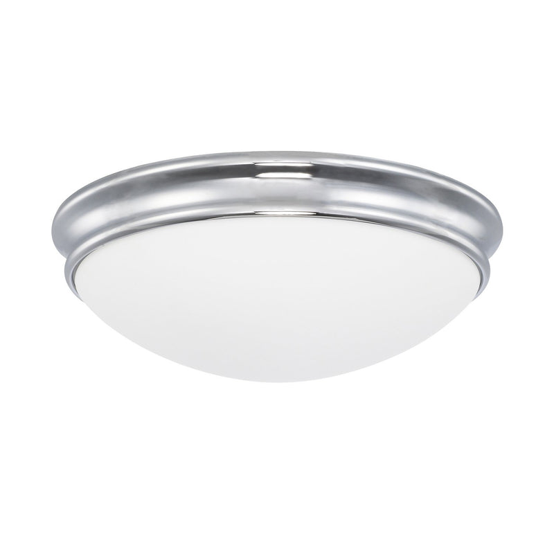 Hansen 2-Light Flush Mount in Chrome