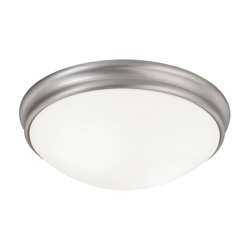 Hansen 3-Light Flush Mount in Matte Nickel