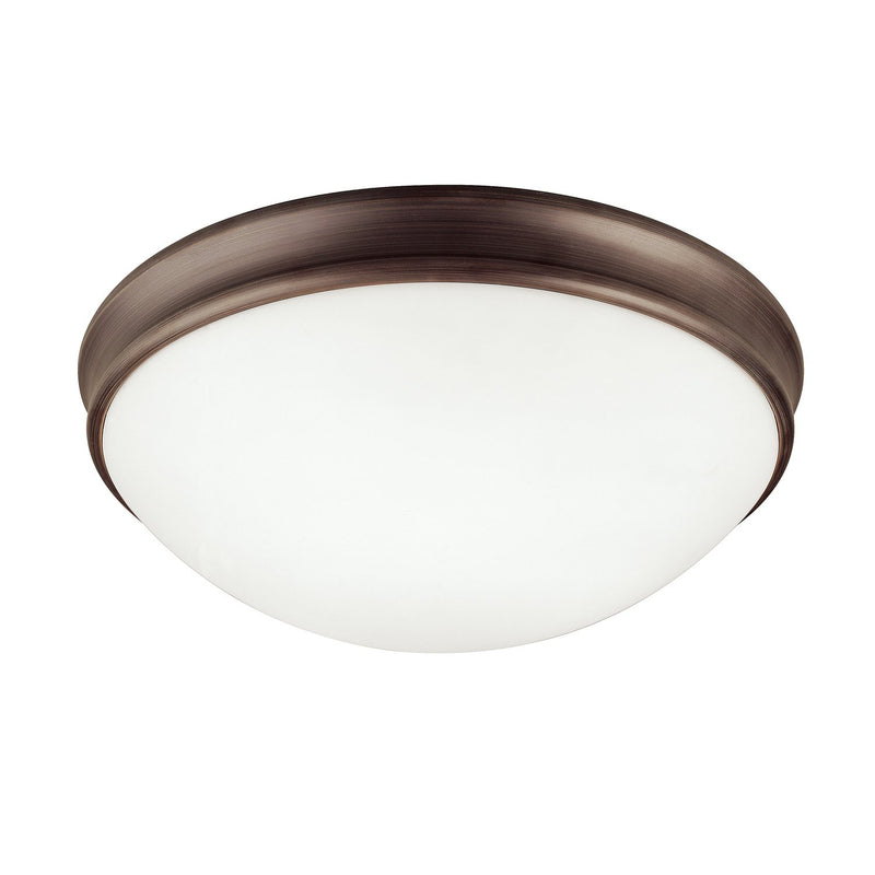 Hansen 3-Light Flush Mount in Oil Rubbed Bronze