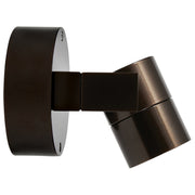 KO Adjustable LED Outdoor Wall Sconce in Bronze