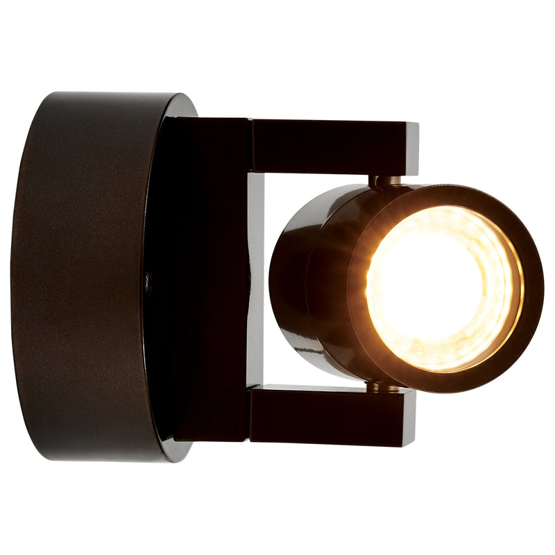 KO Adjustable LED Outdoor Wall Sconce in Bronze