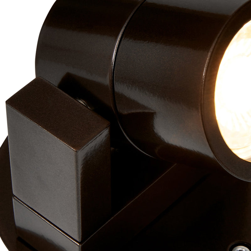 KO Adjustable LED Outdoor Wall Sconce in Bronze
