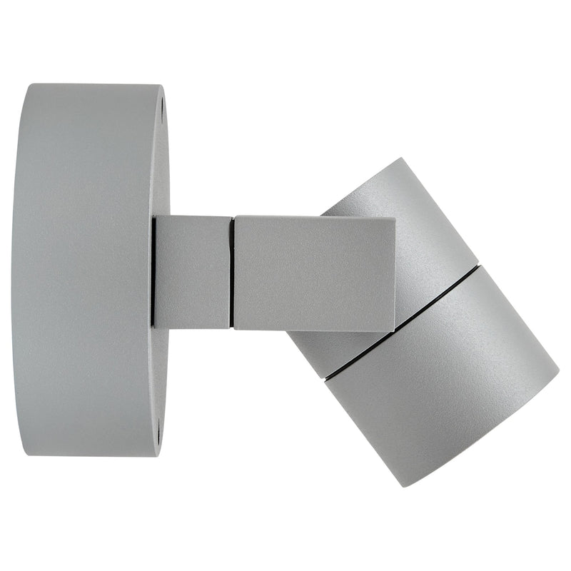KO Adjustable LED Outdoor Wall Sconce in Satin