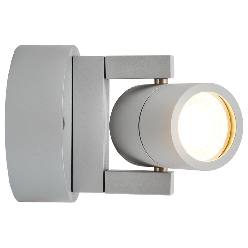KO Adjustable LED Outdoor Wall Sconce in Satin