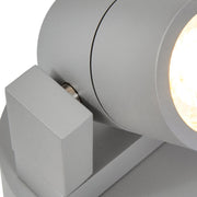 KO Adjustable LED Outdoor Wall Sconce in Satin
