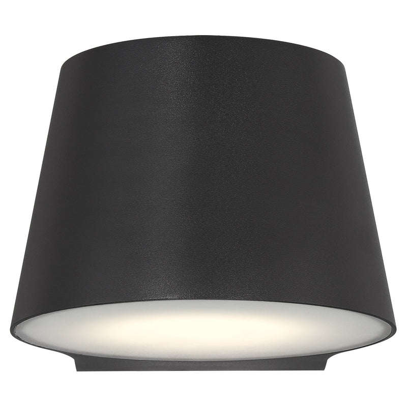 Ry LED Outdoor Wall Sconce in Black
