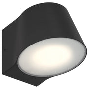 Ry LED Outdoor Wall Sconce in Black