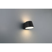 Ry LED Outdoor Wall Sconce in Black