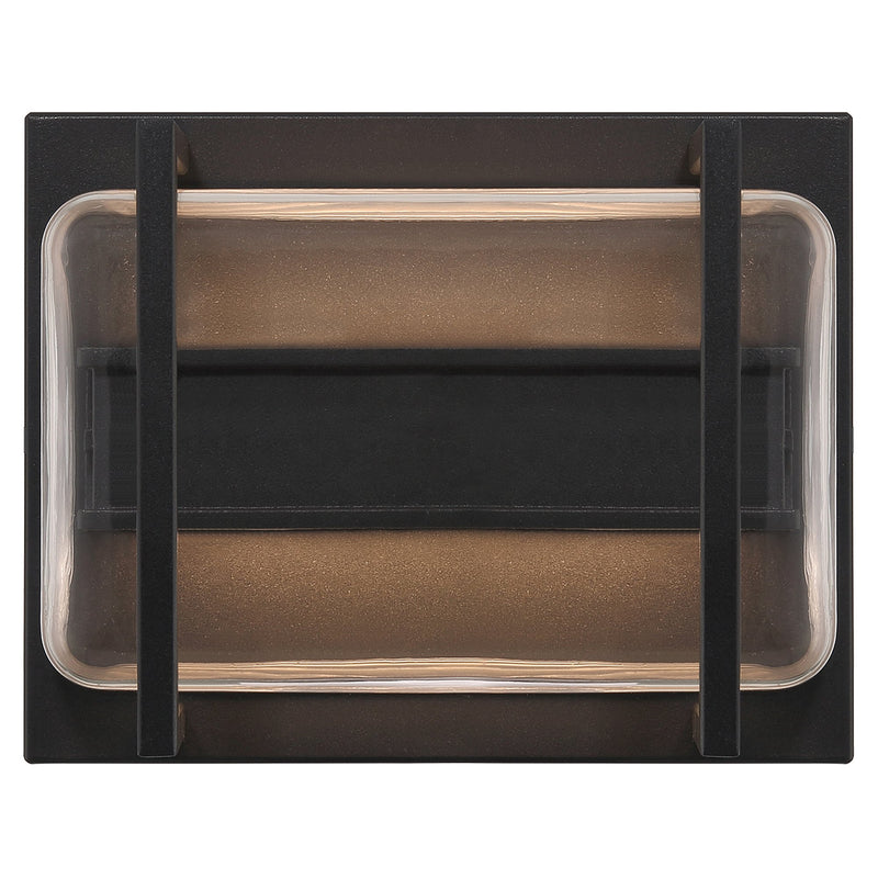 Dillon Bi-Directional LED Outdoor Wall Sconce in Black