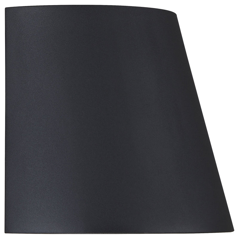 Square LED Outdoor Wall Washer in Black