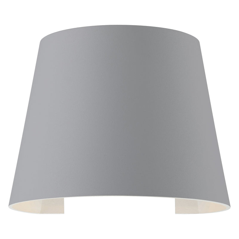 Square LED Outdoor Wall Washer in Satin