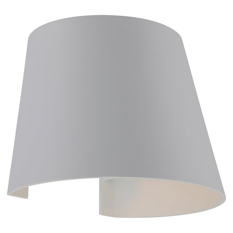 Square LED Outdoor Wall Washer in Satin