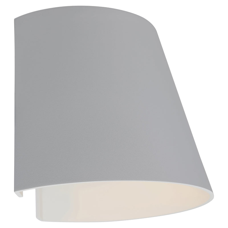 Square LED Outdoor Wall Washer in Satin