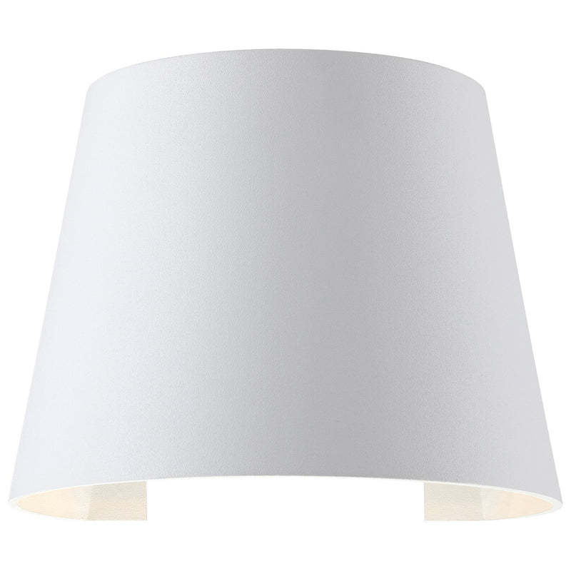 Square LED Outdoor Wall Washer in White