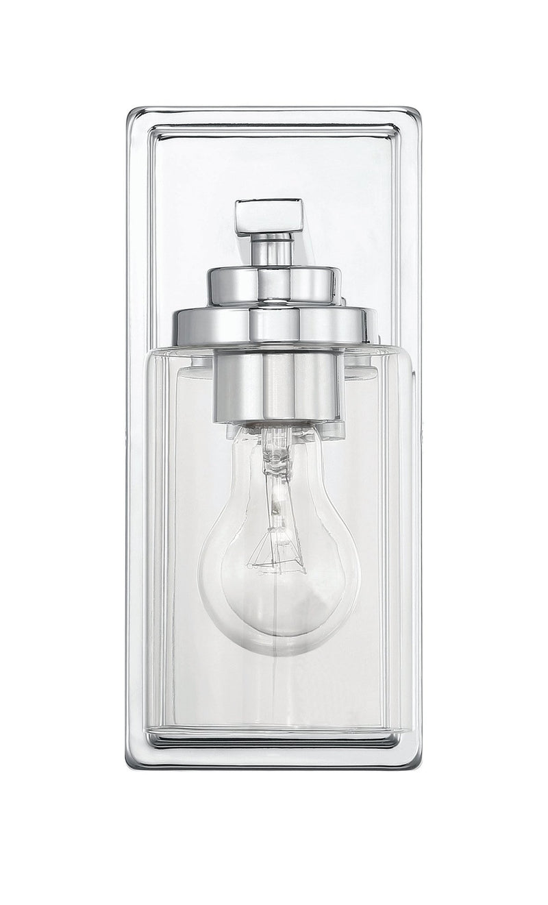 Clark 1 Light 4.5" Wall Sconce in Chrome