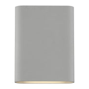Lux 8" LED Outdoor Wall Sconce in Satin