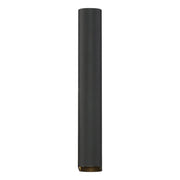 Lux 12" LED Outdoor Wall Sconce in Black
