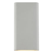 Lux 12" LED Outdoor Wall Sconce in Satin