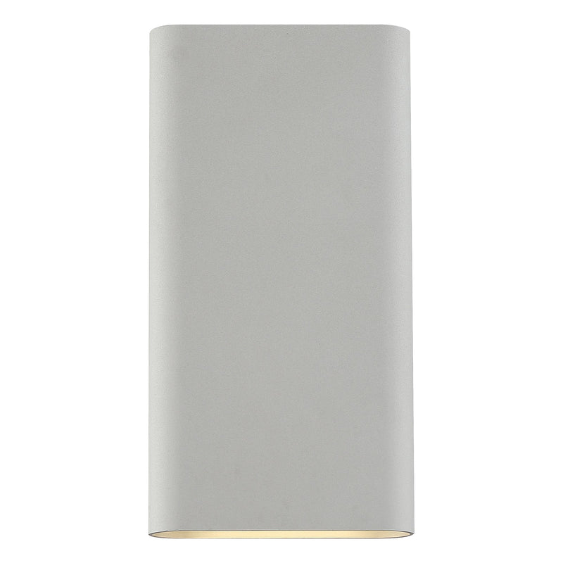Lux 12" LED Outdoor Wall Sconce in Satin