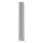 Lux 12" LED Outdoor Wall Sconce in Satin