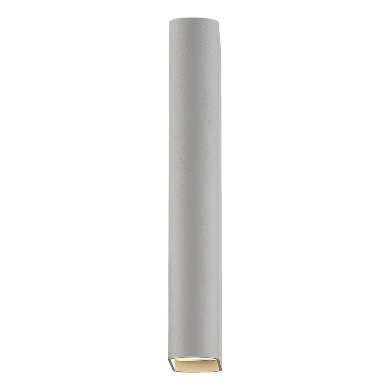Lux 12" LED Outdoor Wall Sconce in Satin