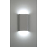 Lux 12" LED Outdoor Wall Sconce in Satin