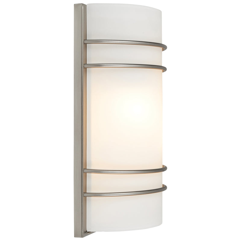 Cassi 2-Light Wall Sconce in Brushed Steel