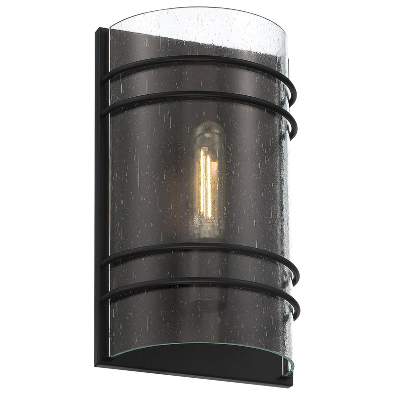 Cassi 2-Light Wall Sconce in Matte Black