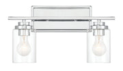 Clark 2 Light 17.38" Vanity in Chrome