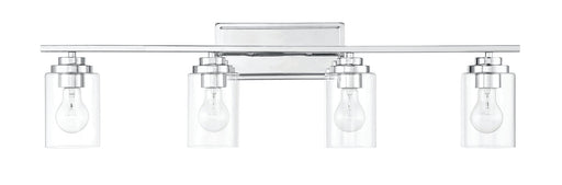 Clark 4 Light 35" Vanity in Chrome