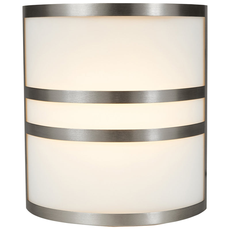 Artemis Centro 2-Light Wall Sconce in Brushed Steel